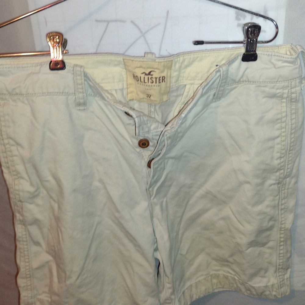 Hollister Pale Blue Casual Shorts